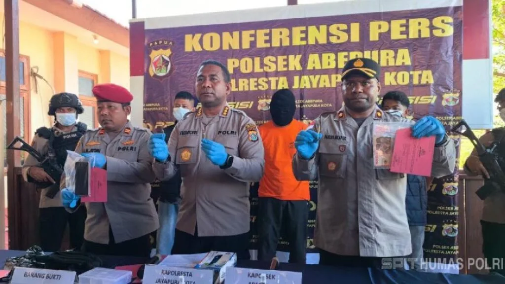 Polresta Jayapura Gagalkan Transaksi Puluhan Amunisi Ilegal