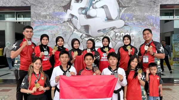 Aipda Ahmad Nadhif personel Brimob Polri raih medali perunggu di kejuaraan Taekwondo Internasional Malaysia 2026