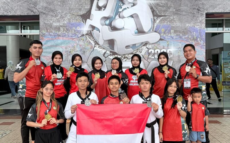 Aipda Ahmad Nadhif personel Brimob Polri raih medali perunggu di kejuaraan Taekwondo Internasional Malaysia 2026