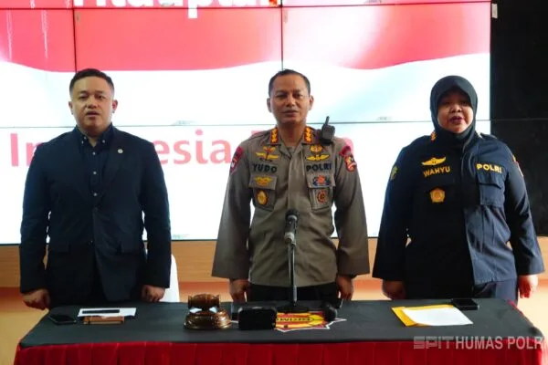 Dansatlat Brimob Kombes Pol Yudo Nugroho Sugianto membuka pelatihan MOTD Korbrimob Polri di Cikeas Bogor