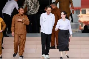 Ilustrasi pembangunan infrastruktur jalan lingkar untuk memperkuat konektivitas di Kota Batam