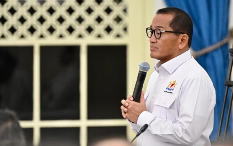 Ketua Umum Gapensi Andi Rukman menyampaikan apresiasi kepada Presiden Prabowo Subianto di Istana Negara