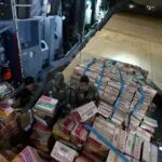 Pemberangkatan bantuan logistik kemanusiaan untuk korban bencana gempa bumi di NTT dari Pangkalan TNI AU Halim Perdanakusuma