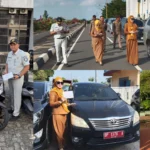 Petugas UPTD PPD Samsat Tanjungpinang mendata kendaraan ASN penunggak pajak di Perkantoran Pemprov Kepri Dompak
