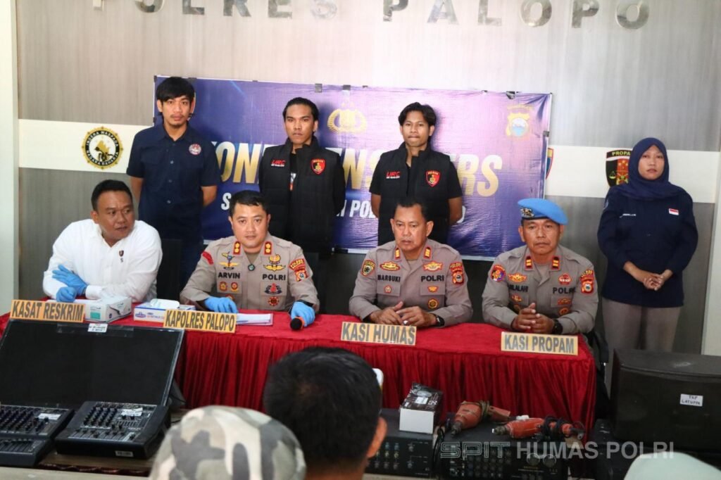 Beraksi di 12 Masjid, Pencuri Elektronik Palopo Terancam 7 Tahun
