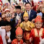 Presiden Prabowo Subianto menggelar jamuan santap malam resmi untuk PM Tailan Anutin Charnvirakul di Istana Negara