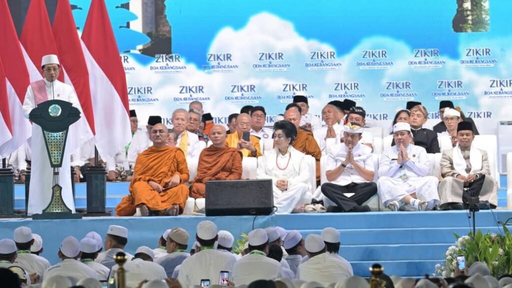 Buka Rangkaian HUT ke-81 RI, Doa Lintas Agama Digelar di Monas
