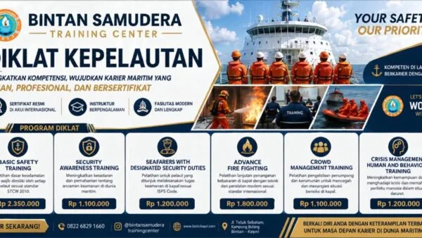 Gedung dan fasilitas pelatihan Bintan Samudera Training Center (BSTC) Tanjungpinang (1)