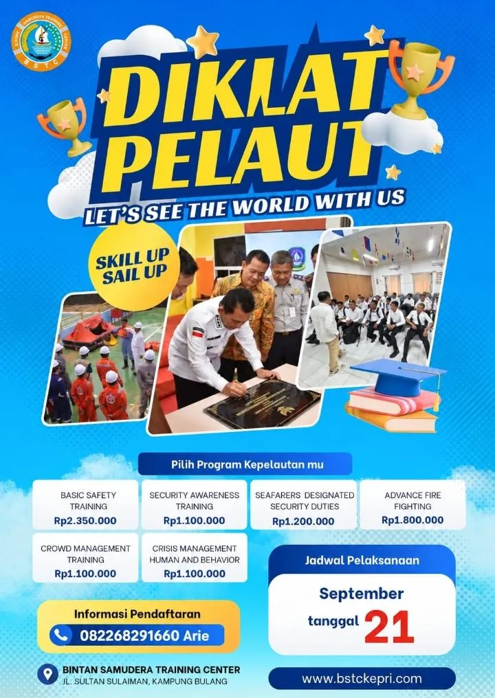Gedung dan fasilitas pelatihan Bintan Samudera Training Center (BSTC) Tanjungpinang (2)