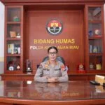 Kabid Humas Polda Kepri Kombes Pol Dr Nona Pricillia Ohei menyampaikan keterangan terkait mutasi pejabat utama Polda Kepri