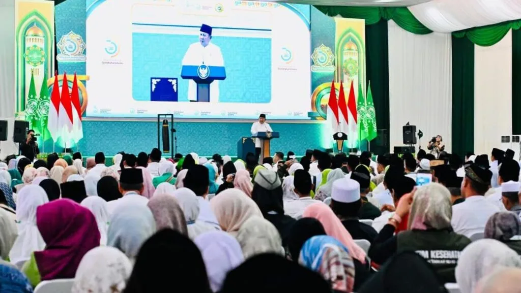 Di Hadapan Nahdliyin, Presiden Prabowo Tegaskan Tolak Utang IMF