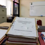 Berkas Laporan Pengaduan Masyarakat terkait dugaan kelalaian medis di RSUD Palmatak yang kini ditangani oleh Unit Tipidter Satreskrim Polres Kepulauan Anambas