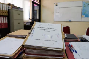 Berkas Laporan Pengaduan Masyarakat terkait dugaan kelalaian medis di RSUD Palmatak yang kini ditangani oleh Unit Tipidter Satreskrim Polres Kepulauan Anambas
