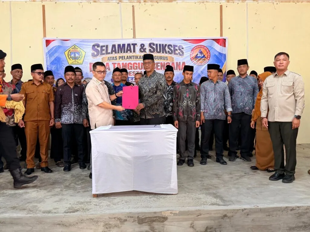 Perkuat Mitigasi di Kundur, Pemkab Karimun Resmi Kukuhkan Pengurus DESTANA Desa Lubuk