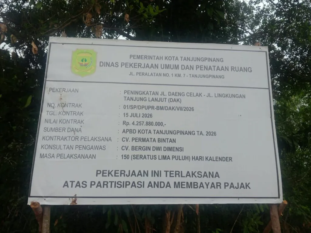 Berdasarkan Bukti Cetak PPID Resmi, Media Samudera Kepri Akan Serahkan Data Awal Proyek Jl. Daeng Celak ke Kejari Tanjungpinang